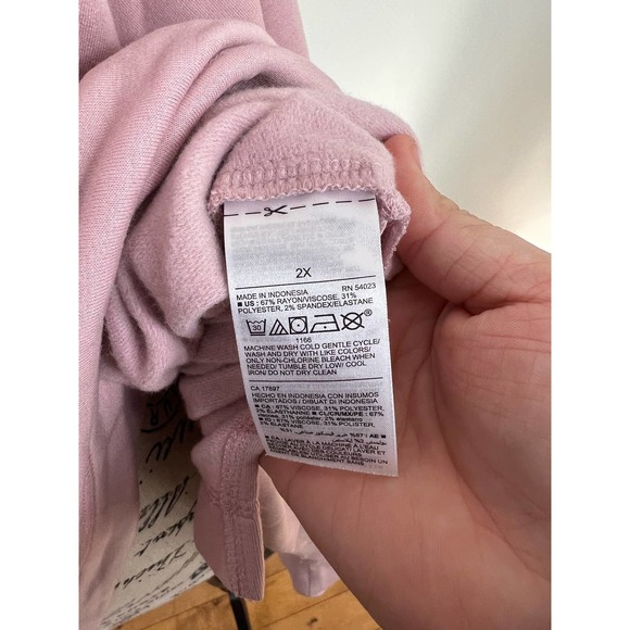 Old Navy Cowl Neck Super Soft Pink Adobe long sleeve Sweater - Picture 6 of 9